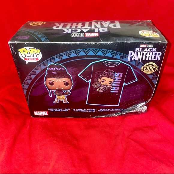 Funko Pop Black Panther ‘Shuri’ Shirt & Funko Set (XL) - Picture 2 of 2